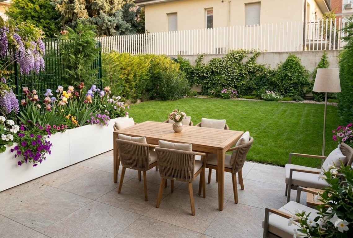 Ampio bilocale con incantevole giardino – Bolzano San Quirino