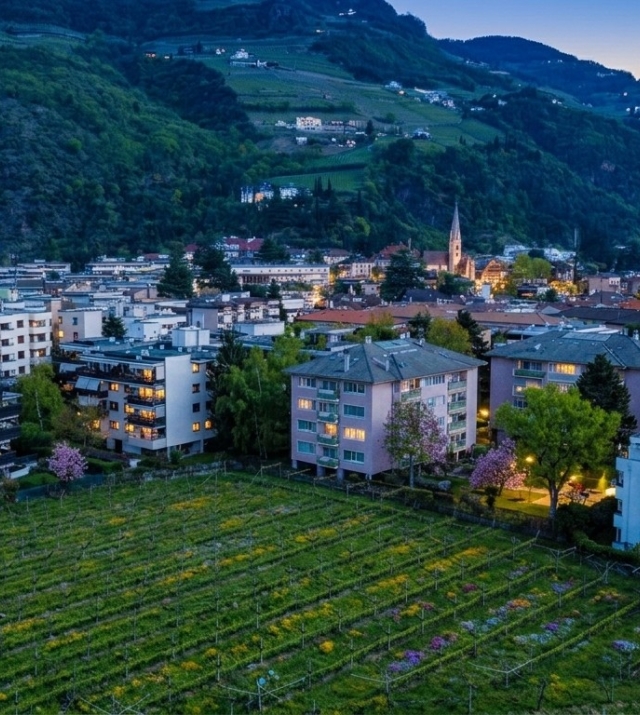 Bolzano Gries: Luminoso quadrilocale con magnifica vista aperta sui vigneti