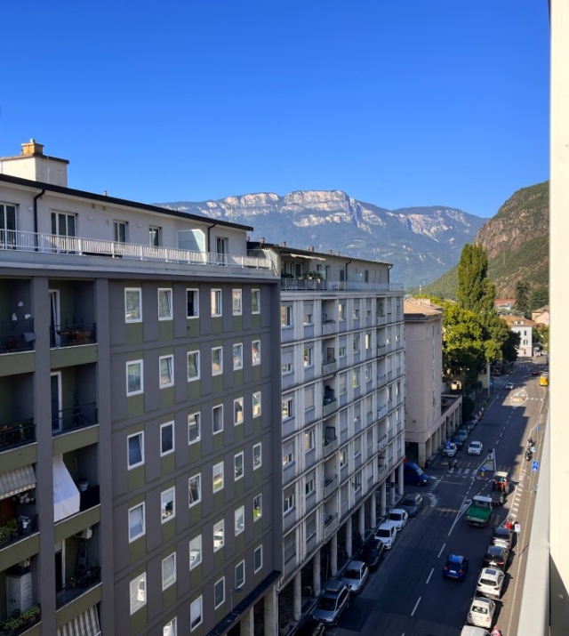 Appartamento all’ultimo piano con vista in Corso della Libertà